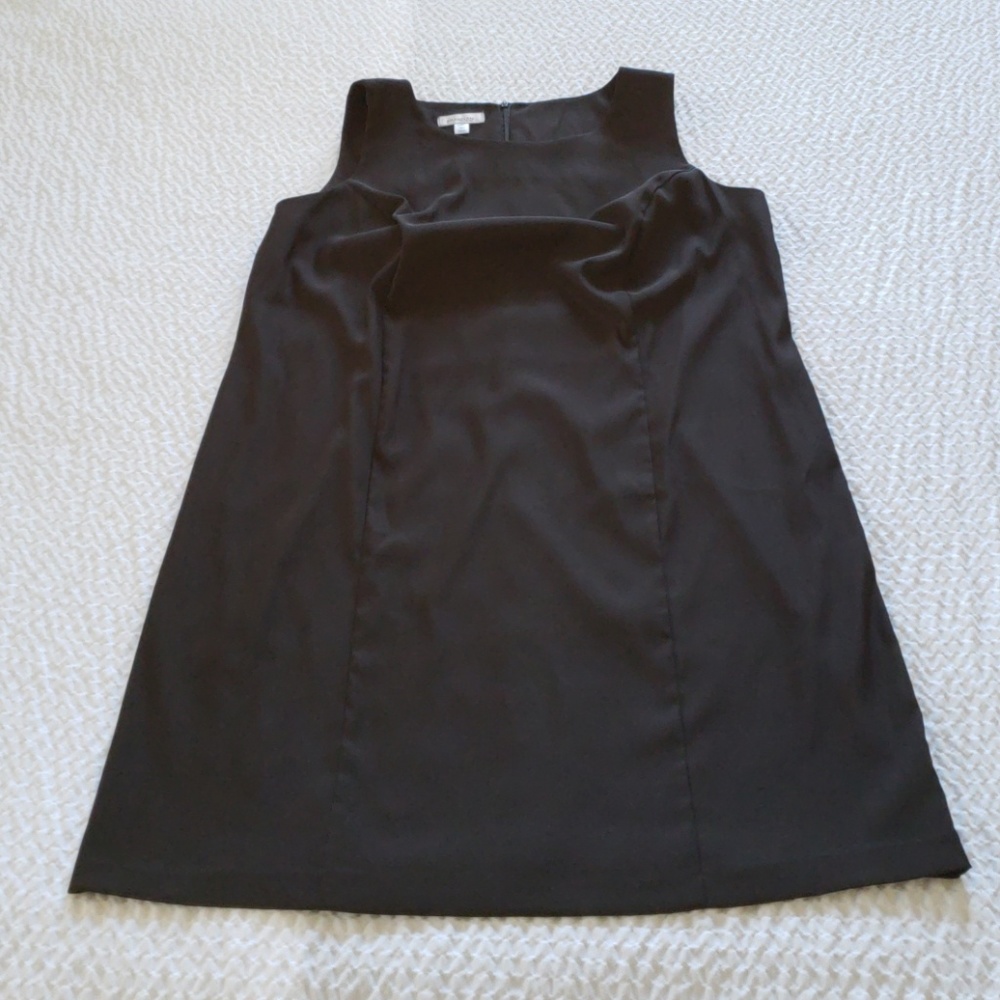 Brannan Sleeveless Black Dress 18W